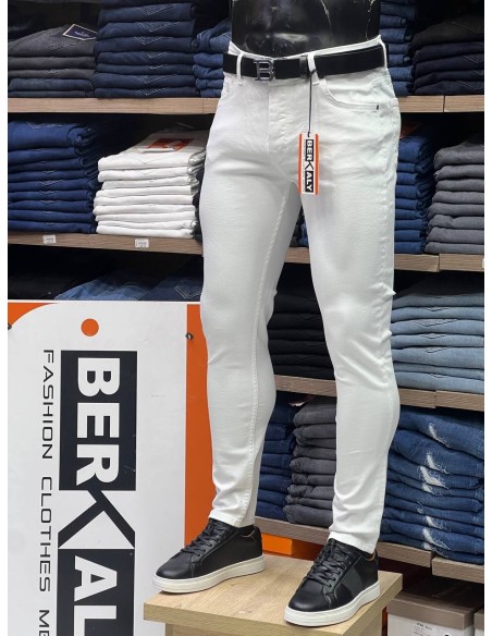 Jeans Berkaly White White