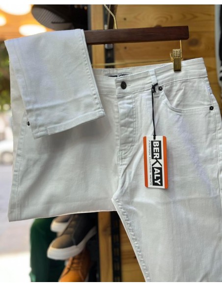 Jeans Berkaly White White