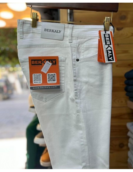 Jeans Berkaly White White