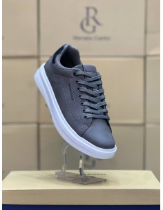 Sneakers Navy ( Bleu nuit) Renato Garini - BERKALY Alger