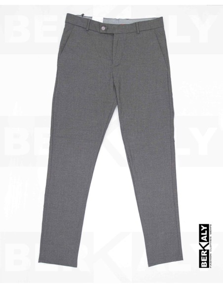 Pontalon classique Gris chiné